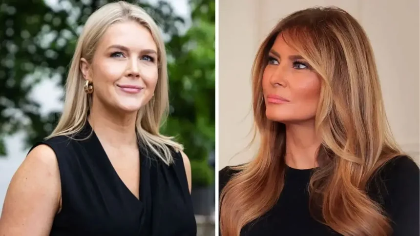 ‘Trying to Save Her Job’: Karoline Leavitt Desperately Leans on Melania Trump After Her Big Speech as Her Next Move Starts to Look Like a Comeback