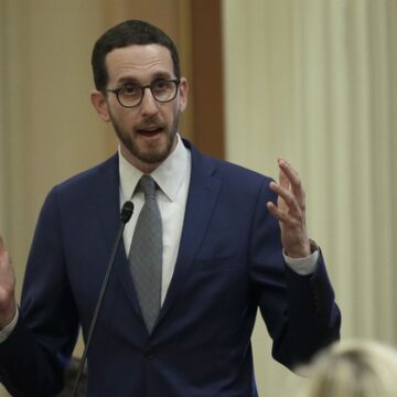 ‘Defaced with a Bible Passage’ — Sen. Wiener Melts Down Over Giants Writing Bible Verses in Pride Caps
