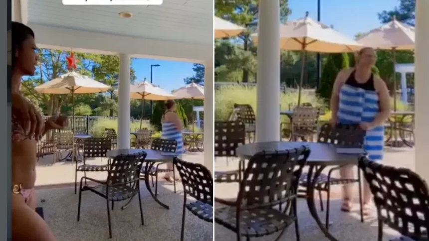 ‘Ma’am, Bye!’: Insecure White Woman Confronts Black Women Taking Photos at Public Because Her Husband and Children Were Around, Video Shows