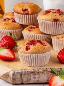 Strawberry Muffins Strawberry Muffins