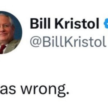Bill Kristol Thinks the Dem Establishment Can Learn a Lesson from Socialist Upset in Colorado