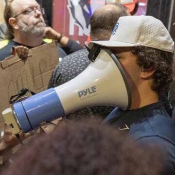 Black Lives Matter Mob in Madison Blocks Entrance to ‘Racist Bar’