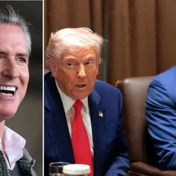 ‘Over Here!’: Newsom Drops Savage Nickname After Trump Appears to Wander Off Course, Then Cameras Catch an Even More Awkward Moment Minutes Later