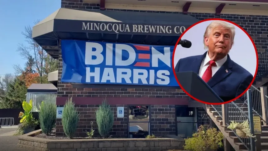 ‘Free Speech Only Counts If It Flatters Donny’: Wisconsin Brewery Owner Refuses to Back Down After State Guts His License Over Promise of Free Beer the Day Trump Dies ‘Free Speech Only Counts If It Flatters Donny’: Wisconsin Brewery Owner Refuses to Back Down After State Guts His License Over Promise of Free Beer the Day Trump Dies