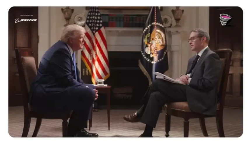 ‘They’re Not Saying That Though’: Trump Gets Cornered on Impeachment and Lies Straight to the Reporter’s Face — Then Watches It Blow Up on Camera ‘They’re Not Saying That Though’: Trump Gets Cornered on Impeachment and Lies Straight to the Reporter’s Face — Then Watches It Blow Up on Camera