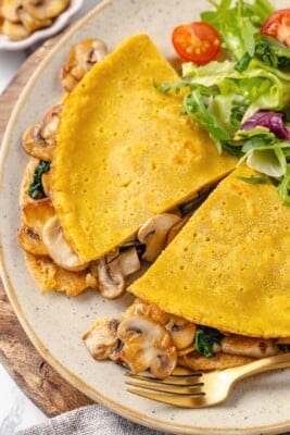 Vegan Chickpea Flour Omelette Vegan Chickpea Flour Omelette