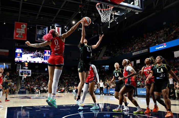 Washington Mystics center Shakira Austin’s belief in her game has never faltered. Others now believe, too. Washington Mystics center Shakira Austin’s belief in her game has never faltered. Others now believe, too.