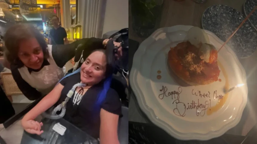 ‘Would Never Expect That’: Disabled Woman’s Birthday Dinner Turns Upside Down When Restaurant Brings Out Cake That Leaves Her Staring in Disbelief