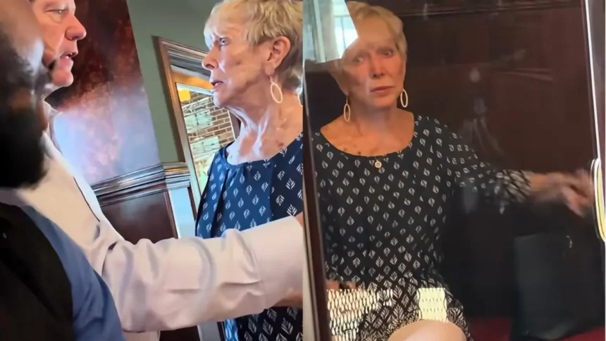 ‘You Better Back Up!’: White Woman Reaches for Black Man’s Hair at Happy Hour, Then Turns on the Waterworks When She Gets Checked ‘You Better Back Up!’: White Woman Reaches for Black Man’s Hair at Happy Hour, Then Turns on the Waterworks When She Gets Checked