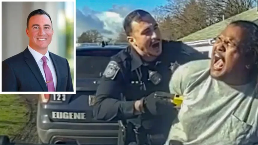 ‘Abuse of Power’: Ex-Oregon Cop Caught Punching and Tasing Handcuffed Man on Camera Now Wants City to Come to His Rescue and Foot Legal Bills