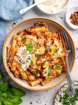 Cheesy Baked Ziti