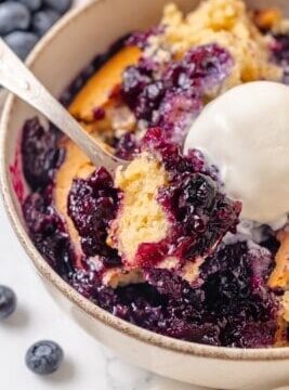 Vegan Blueberry Cobbler Vegan Blueberry Cobbler