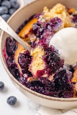 Vegan Blueberry Cobbler Vegan Blueberry Cobbler