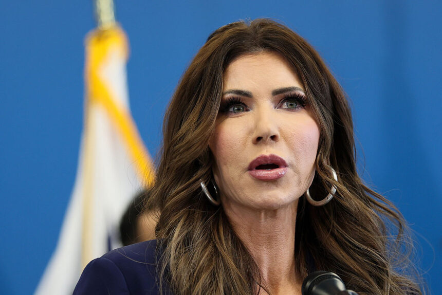 ‘Corrupt’: Kristi Noem Accused of Faking Letterhead to Save Face as Her Rumored Beau Faces the Feds ‘Corrupt’: Kristi Noem Accused of Faking Letterhead to Save Face as Her Rumored Beau Faces the Feds