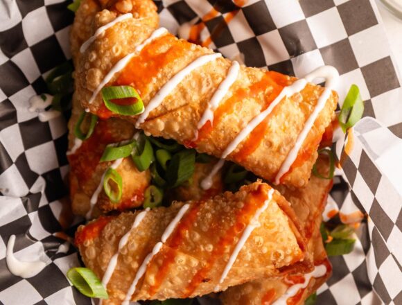 Easy Buffalo Chicken Egg Rolls Recipe Easy Buffalo Chicken Egg Rolls Recipe