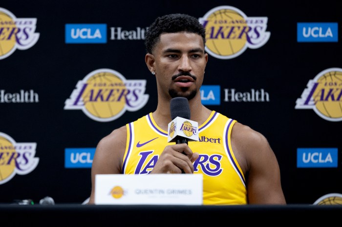 Quentin Grimes bets on himself and wins with Los Angeles Lakers Quentin Grimes bets on himself and wins with Los Angeles Lakers