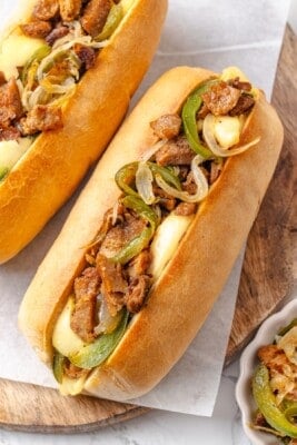 Soy Curl Philly Cheesesteak Soy Curl Philly Cheesesteak