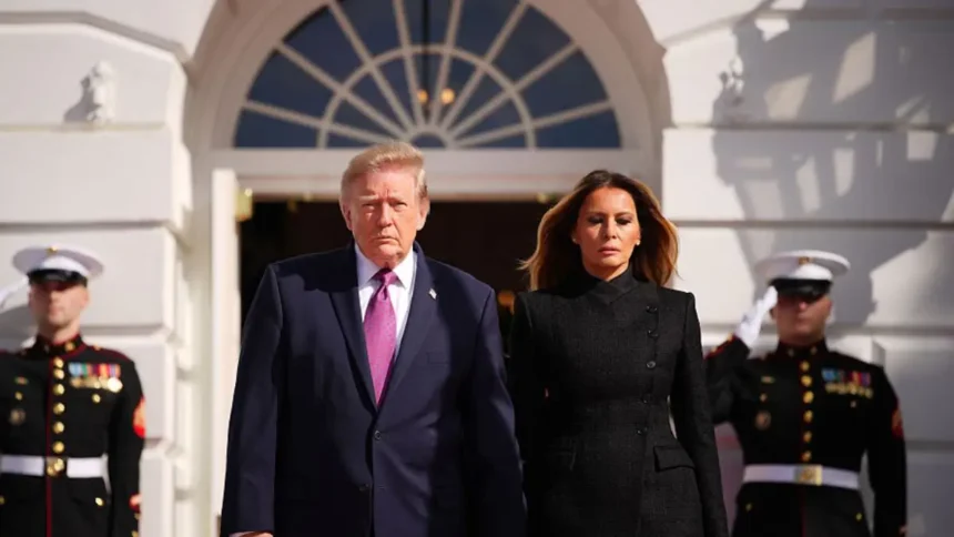 Trump’s Rambling Story Takes a Messy Turn as He Slips In a Remark That Has Critics Looking Sideways at His Life with Melania